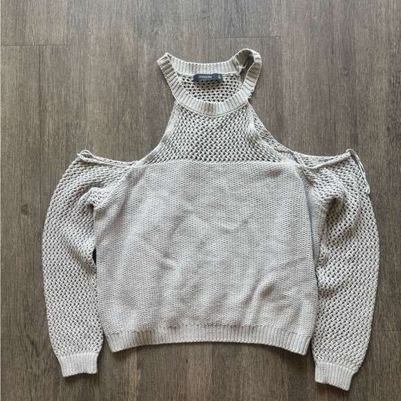 Glassons Off-Shoulder Sweater in Cream - Picture 1 of 4